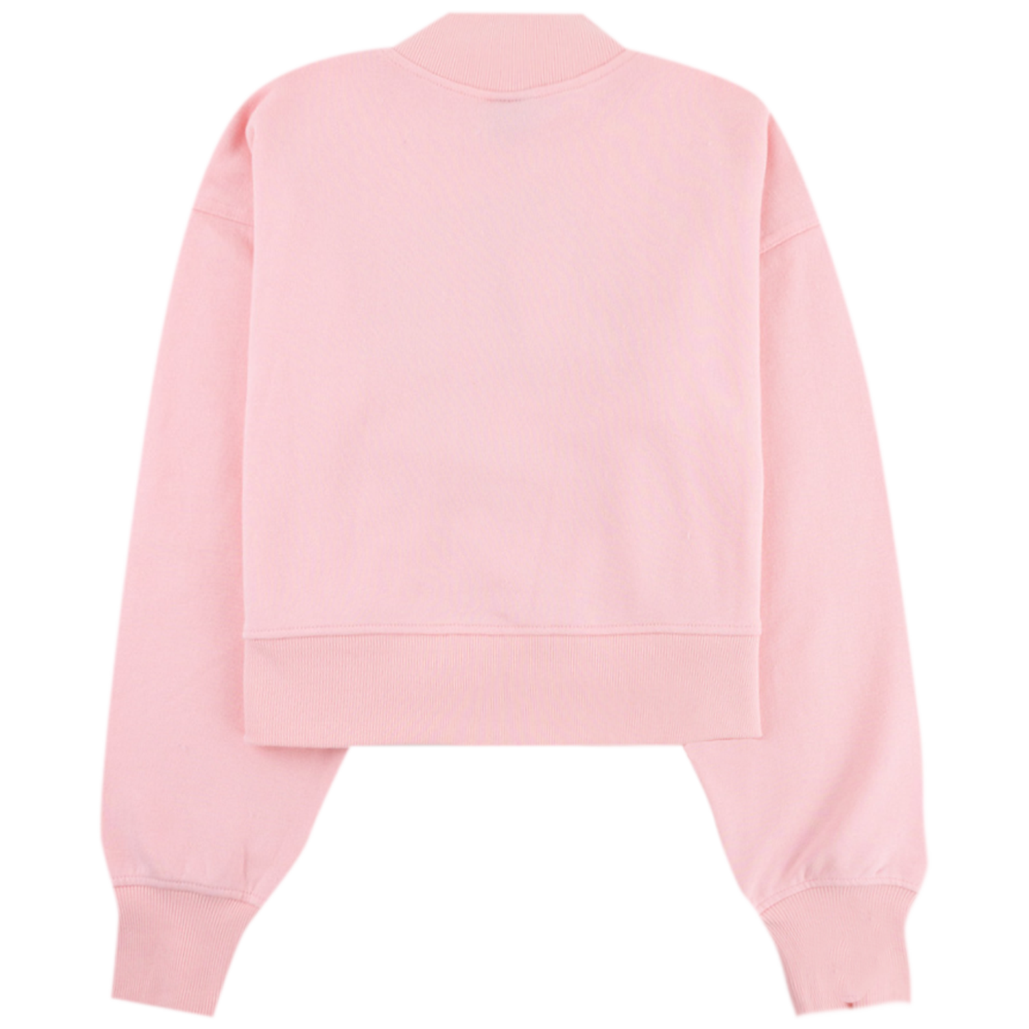 Aggies CHICKA-D Cropped Mock Neck - Pink