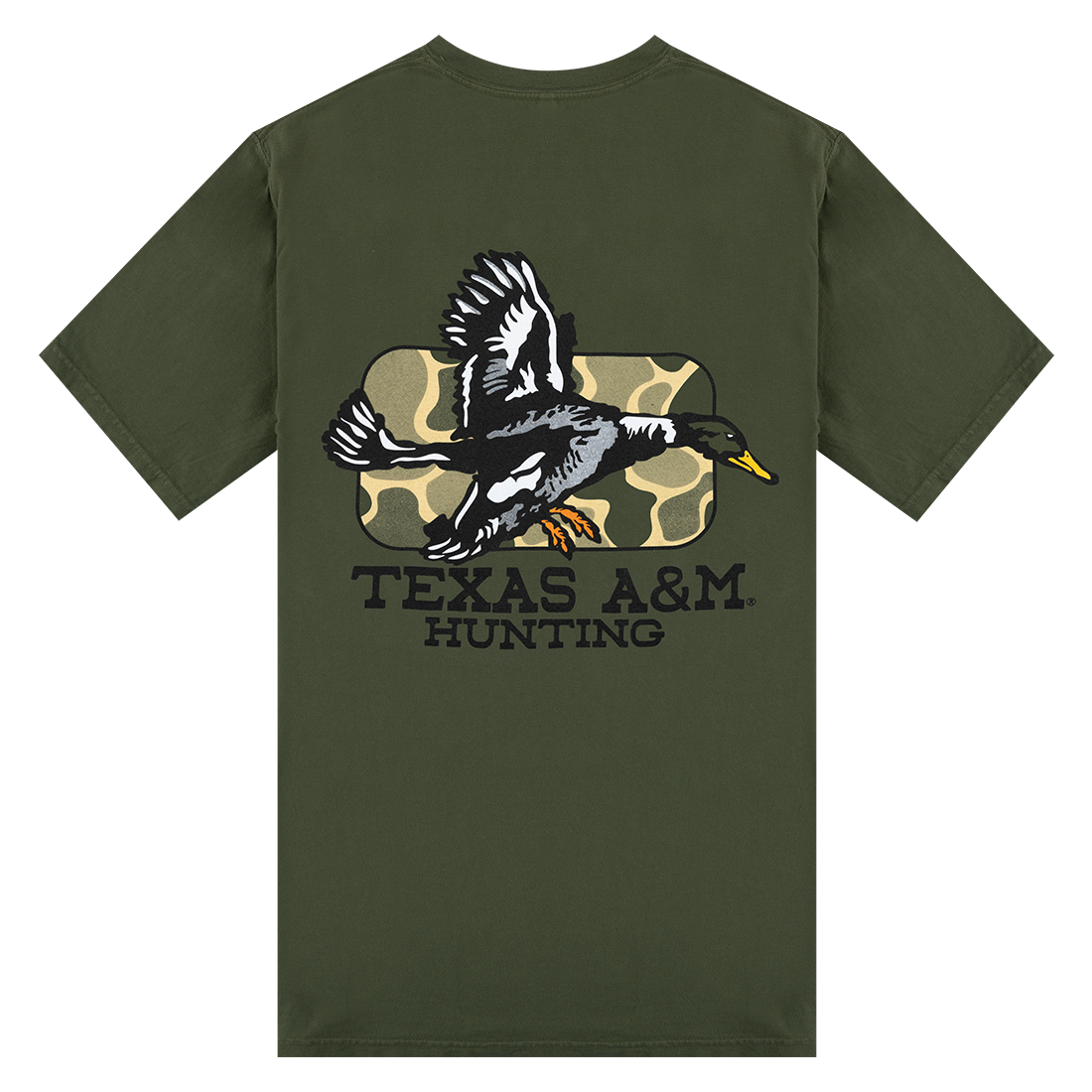 Texas A&M Sage Green Duck T-Shirt