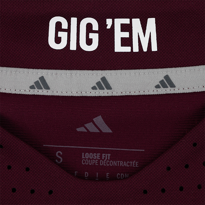 Texas A&M Adidas Premier Football Jersey - Maroon