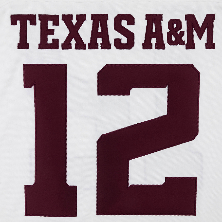 Texas A&M Adidas Premier Football Jersey - White