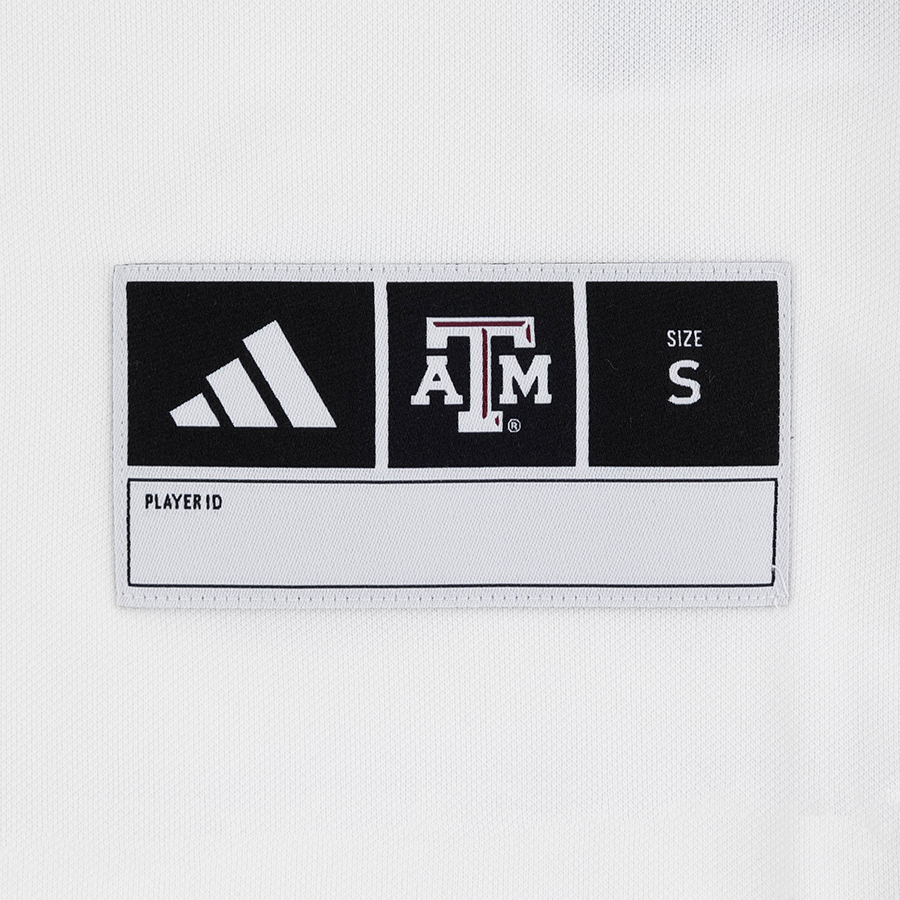 Texas A&M Adidas Premier Football Jersey - White