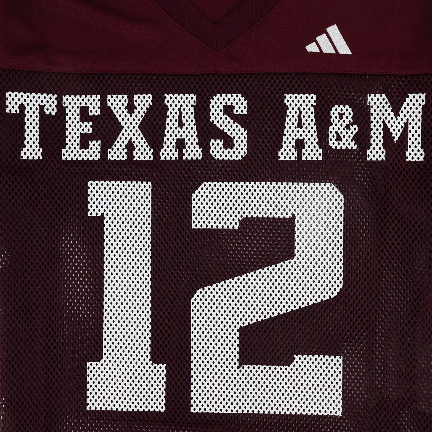 Texas A&M Adidas Tailgate Mesh Jersey - Maroon