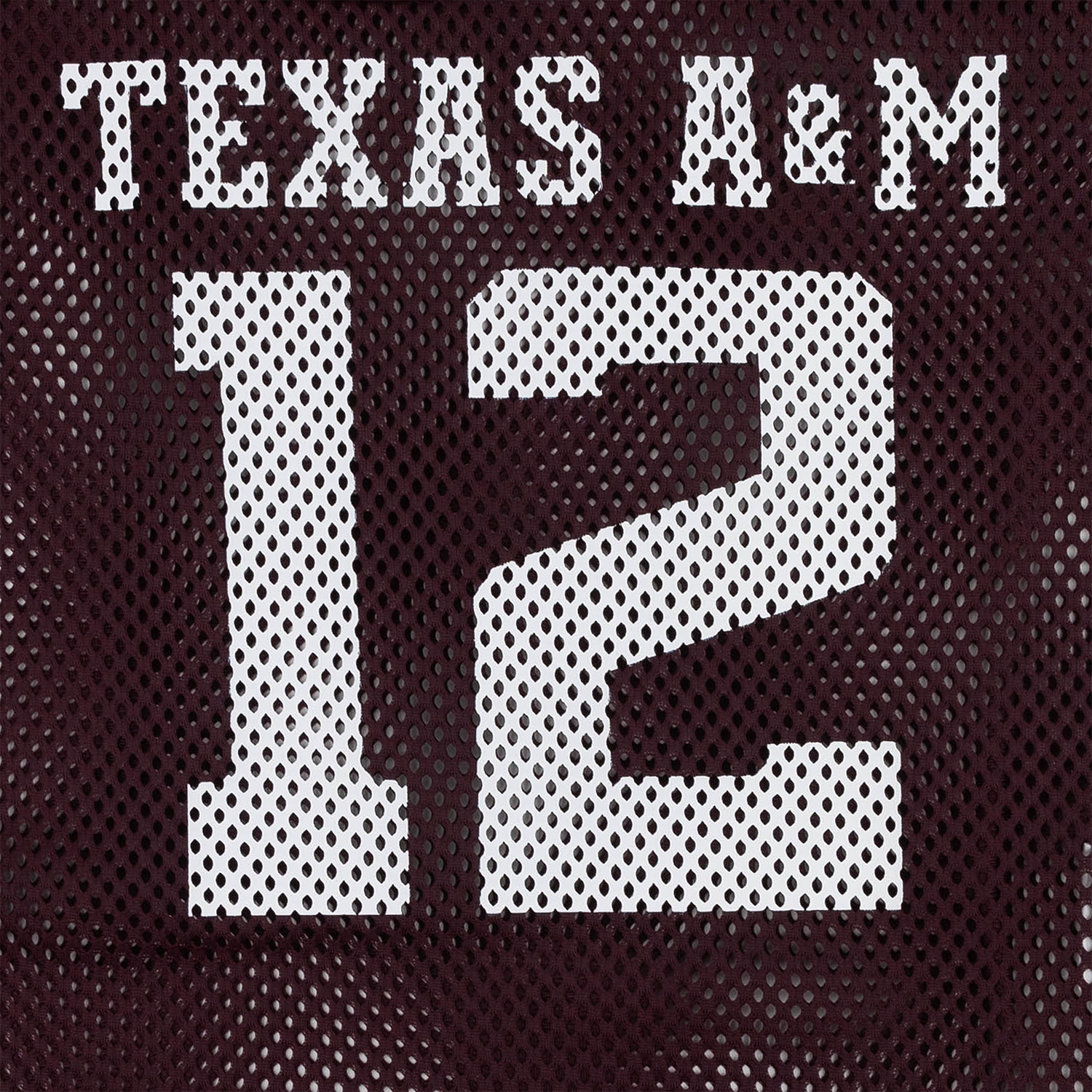 Texas A&M Adidas Youth Tailgate Mesh Jersey - Maroon