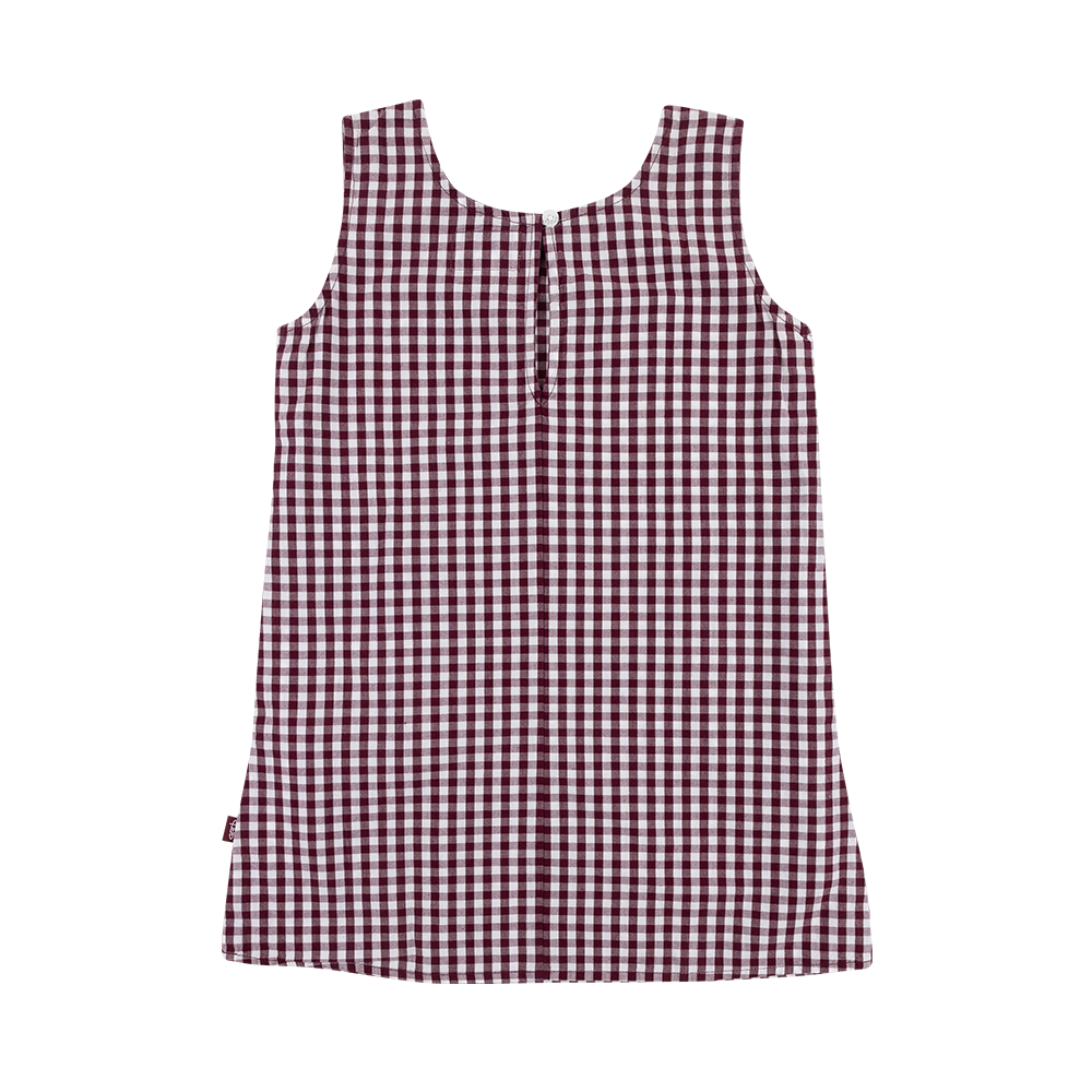 Texas A&M Garb Gingham Shift Dress - Maroon