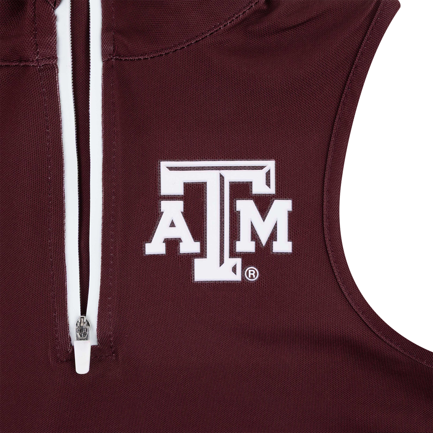 Texas A&M Toddler Garb Athletic 1/4 Zip Dress - Maroon