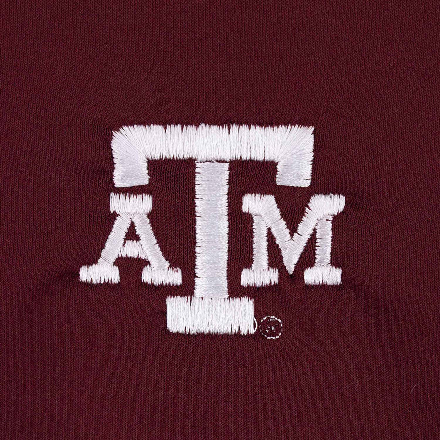 Texas A&M Garb Girls Athletic Full Zip Jacket - Maroon