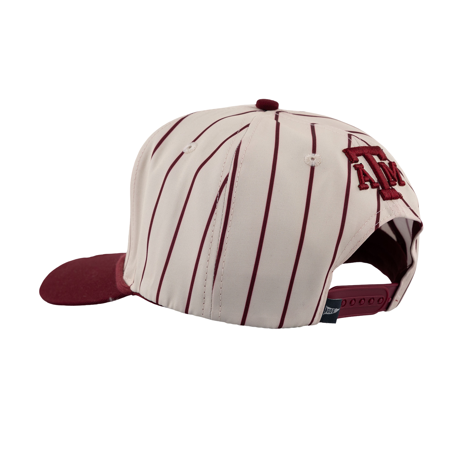 Texas A&M Aggies Pinstripe 5 Panel Hat - Maroon