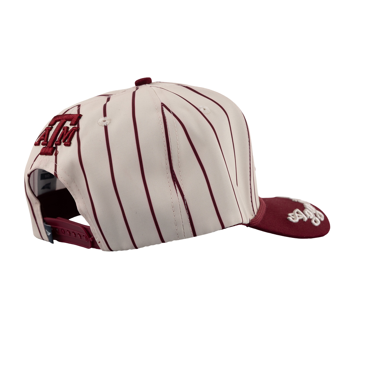 Texas A&M Aggies Pinstripe 5 Panel Hat - Maroon