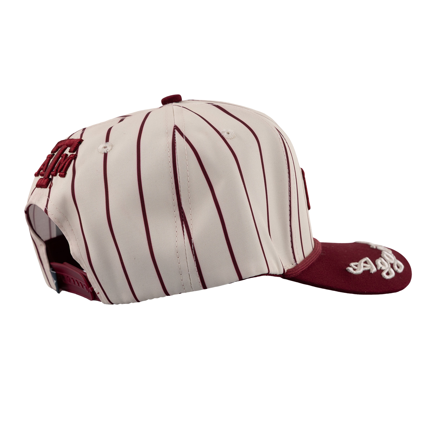 Texas A&M Aggies Pinstripe 5 Panel Hat - Maroon