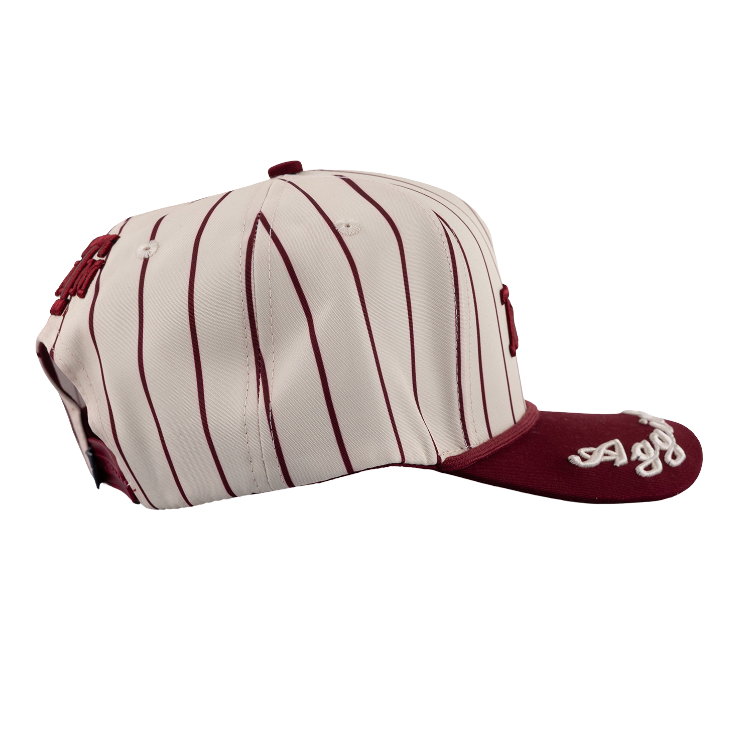 Texas A&M Aggies Pinstripe 5 Panel Hat - Maroon