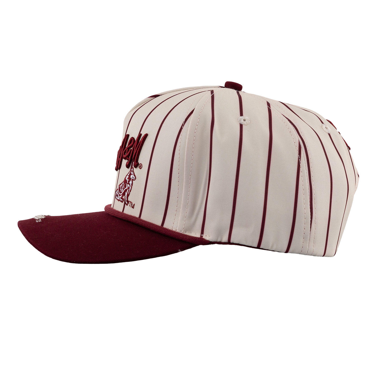Texas A&M Aggies Pinstripe 5 Panel Hat - Maroon