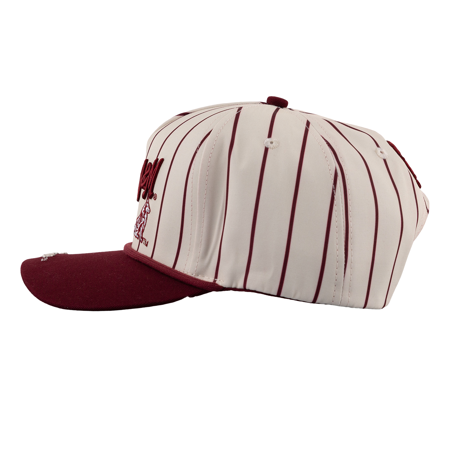 Texas A&M Aggies Pinstripe 5 Panel Hat - Maroon