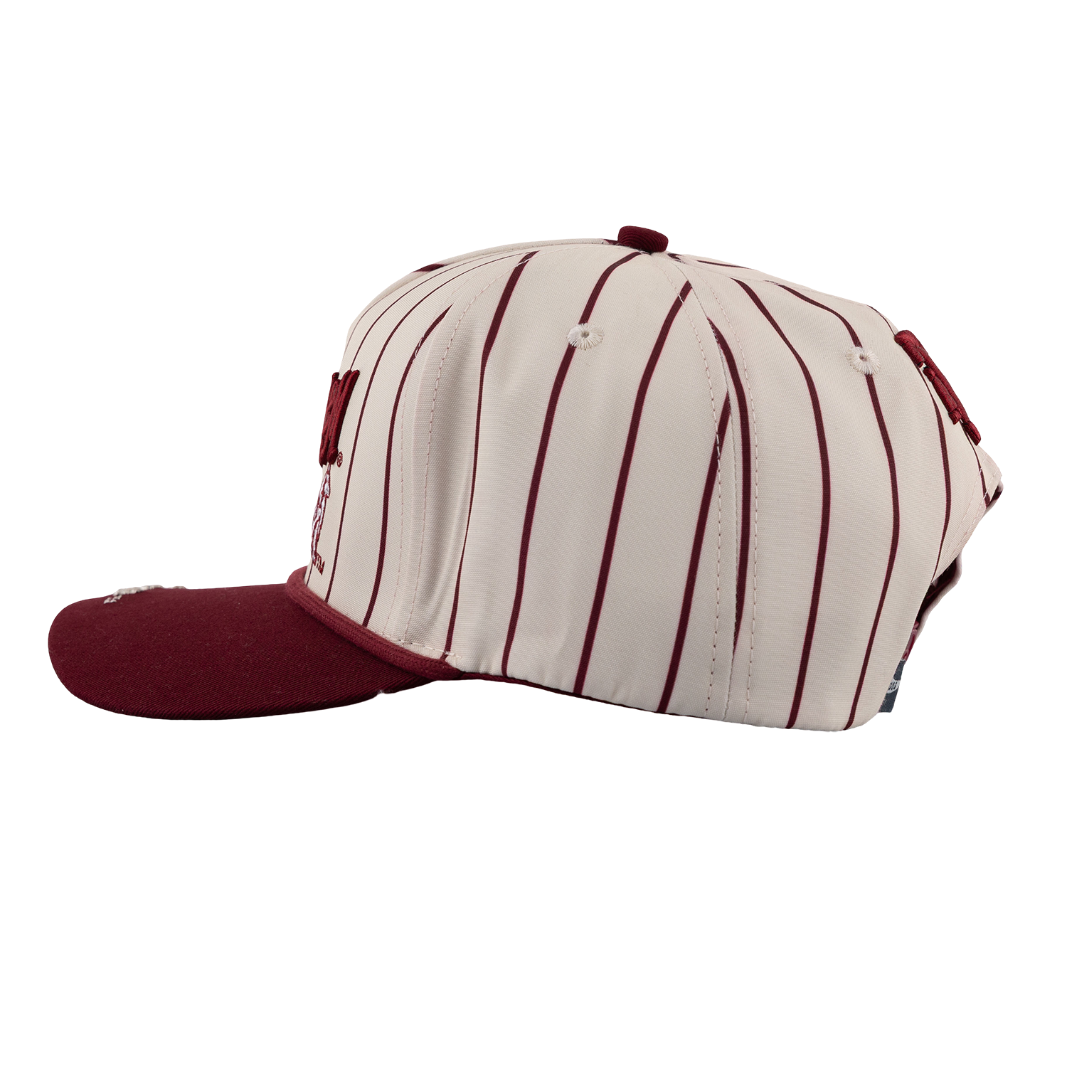 Texas A&M Aggies Pinstripe 5 Panel Hat - Maroon