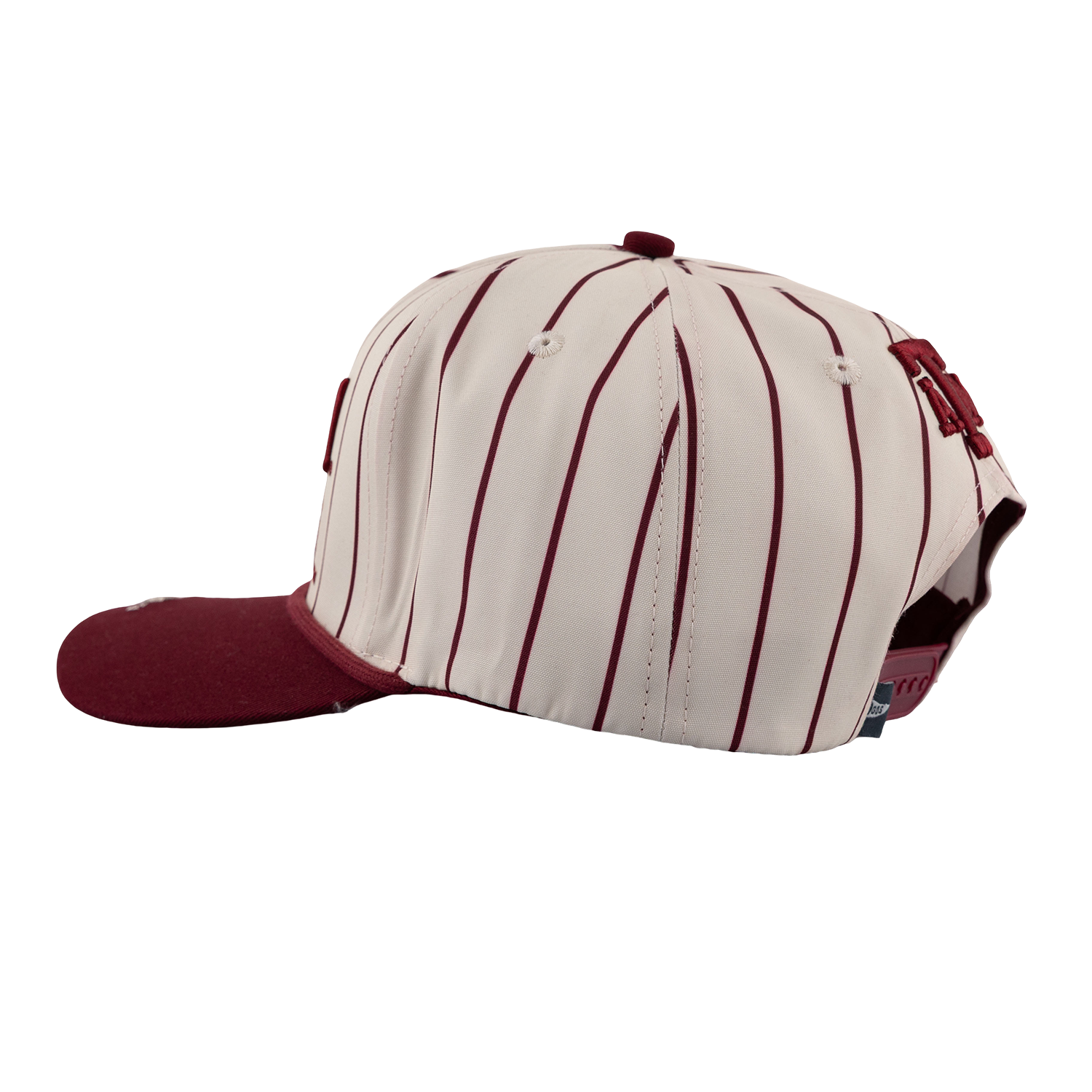 Texas A&M Aggies Pinstripe 5 Panel Hat - Maroon