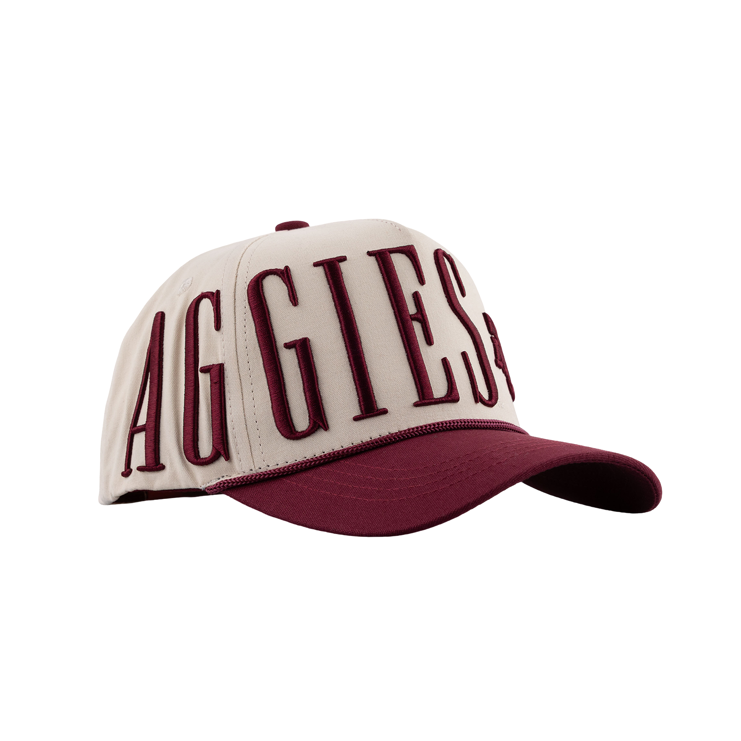 Texas A&M Gameday Social Saturday Stretch Hat - Beige