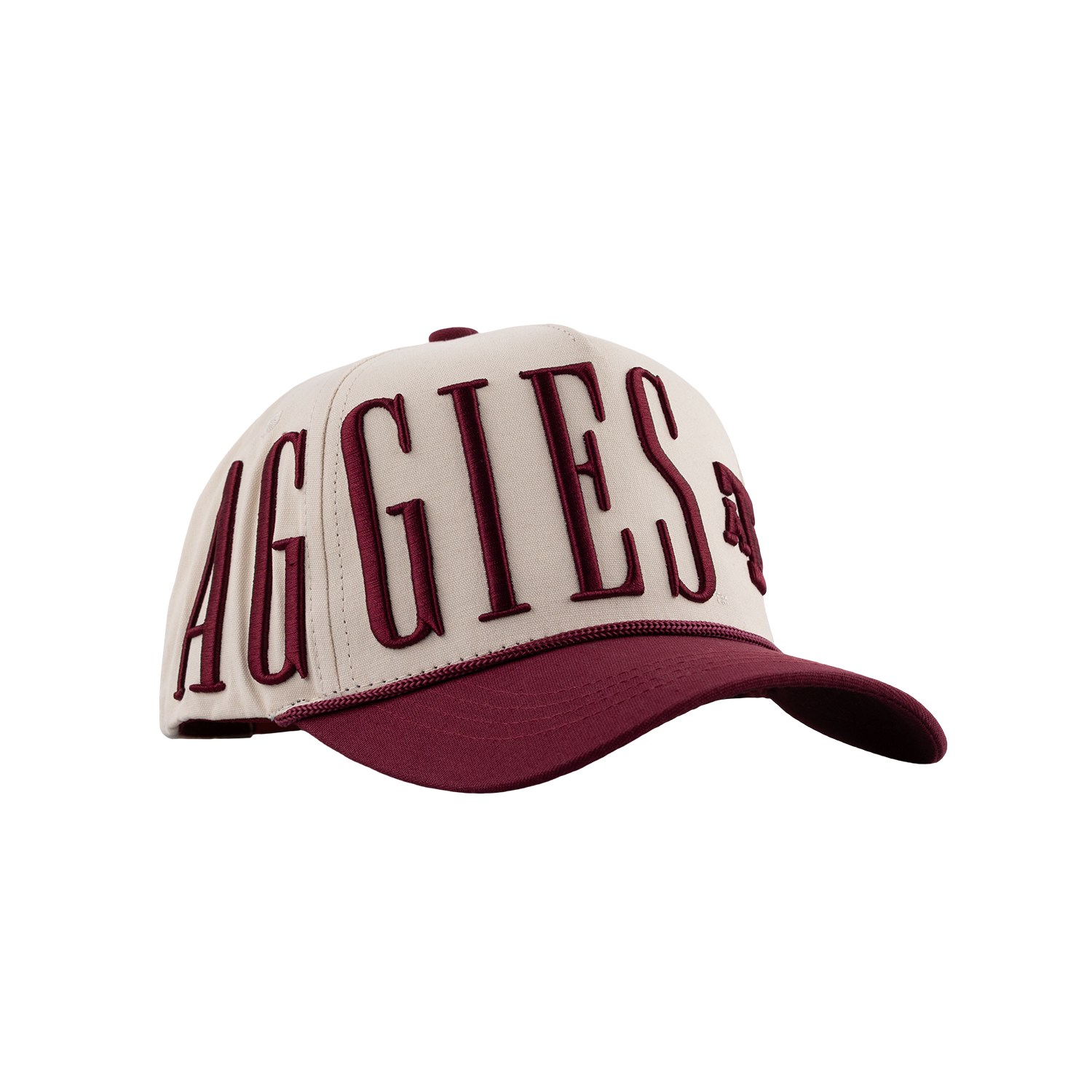 Texas A&M Gameday Social Saturday Stretch Hat - Beige