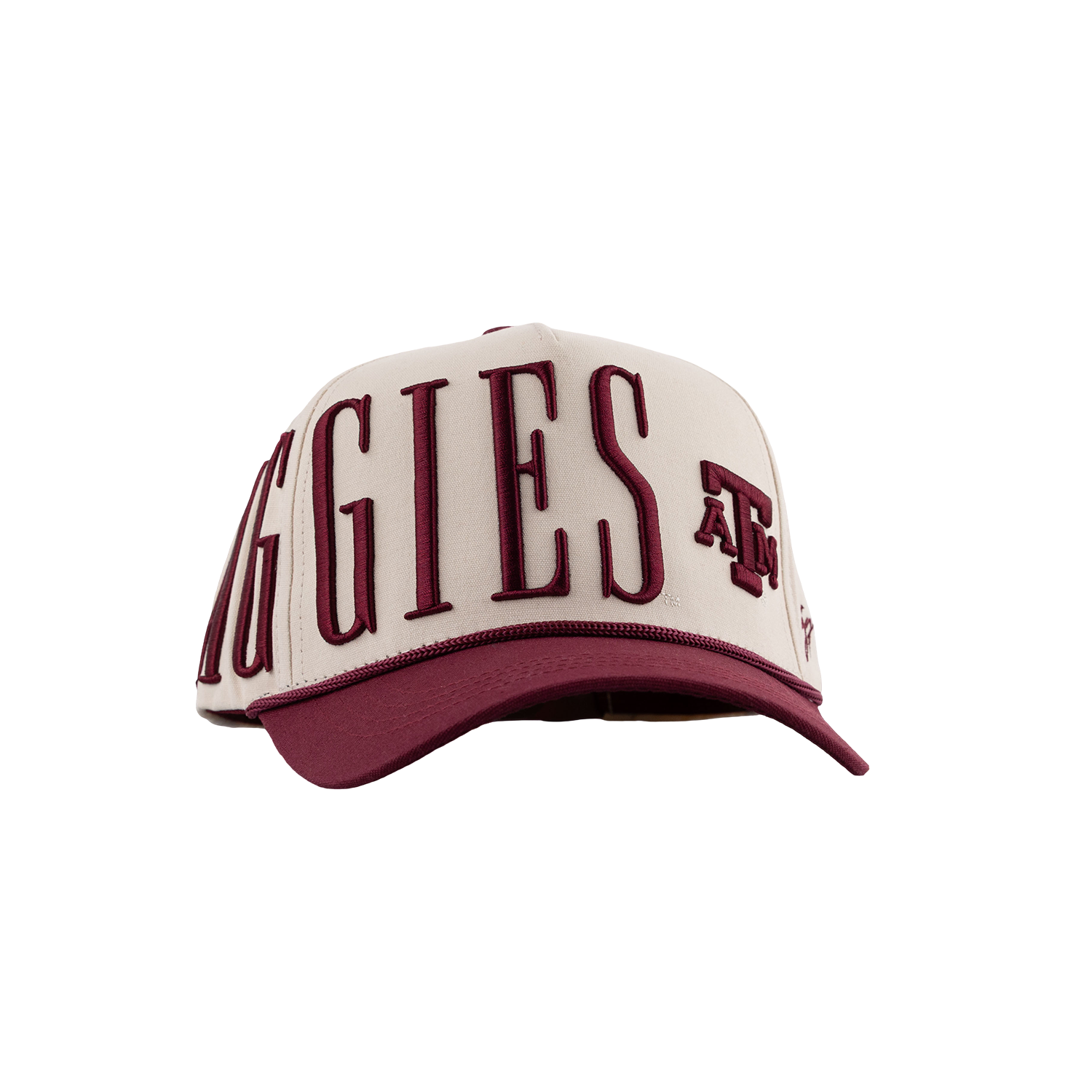 Texas A&M Gameday Social Saturday Stretch Hat - Beige