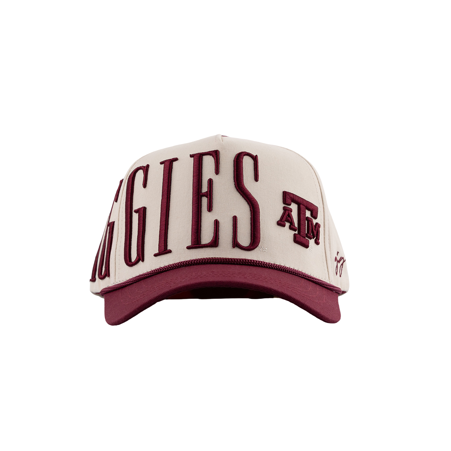 Texas A&M Gameday Social Saturday Stretch Hat - Beige