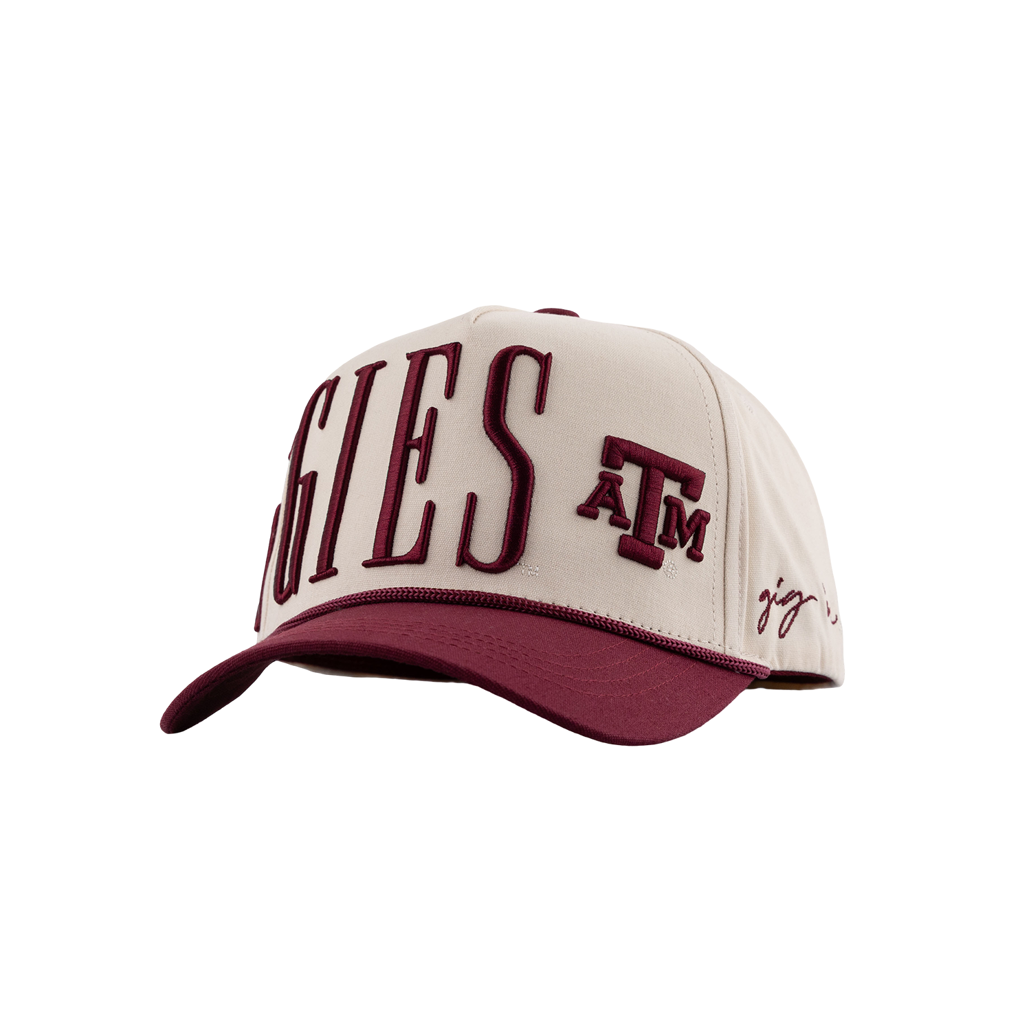 Texas A&M Gameday Social Saturday Stretch Hat - Beige