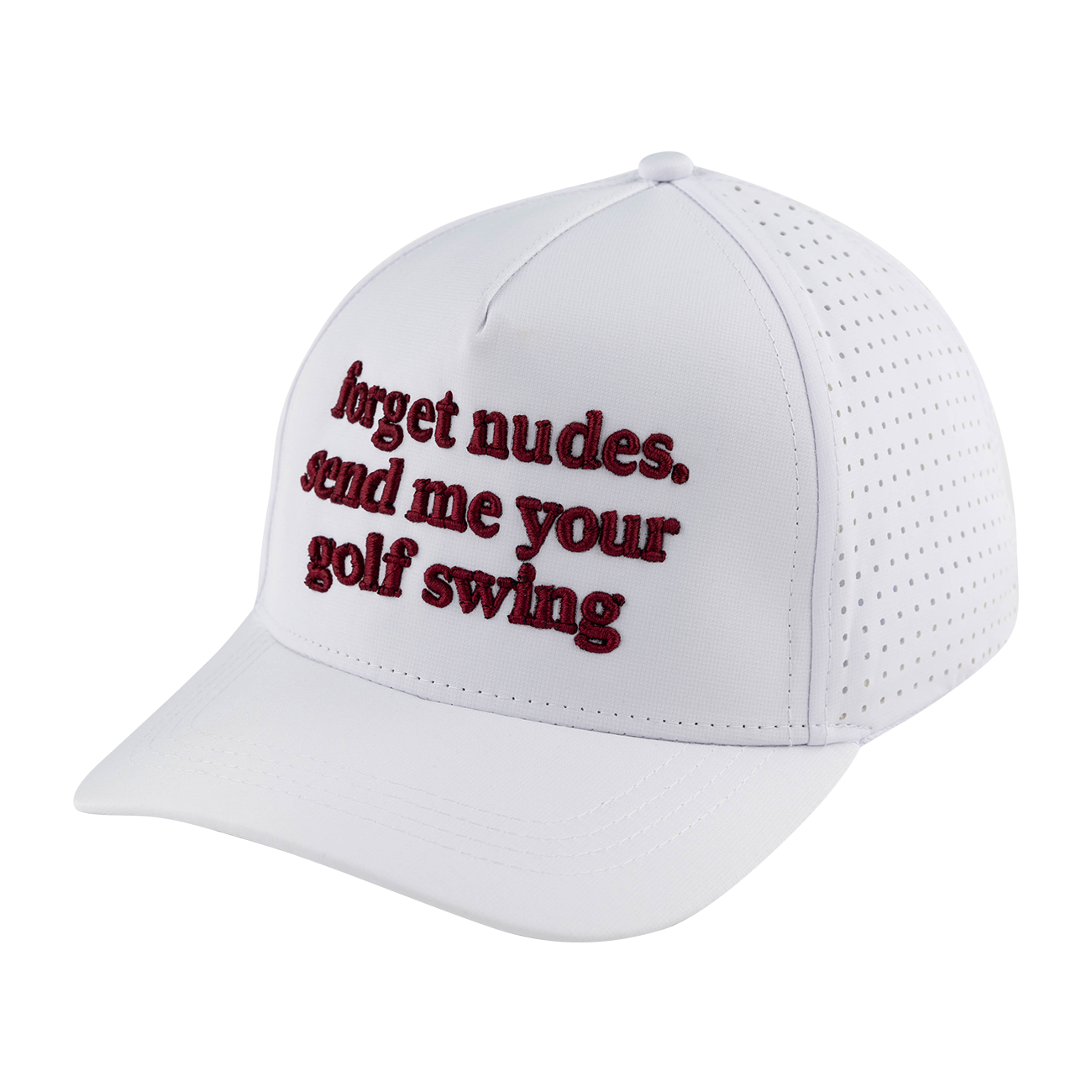 Misfit Snaps White Cap