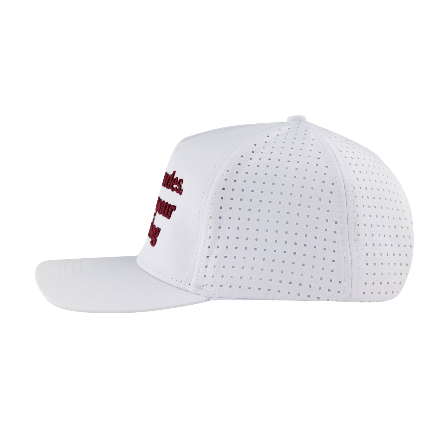 Misfit Snaps White Cap