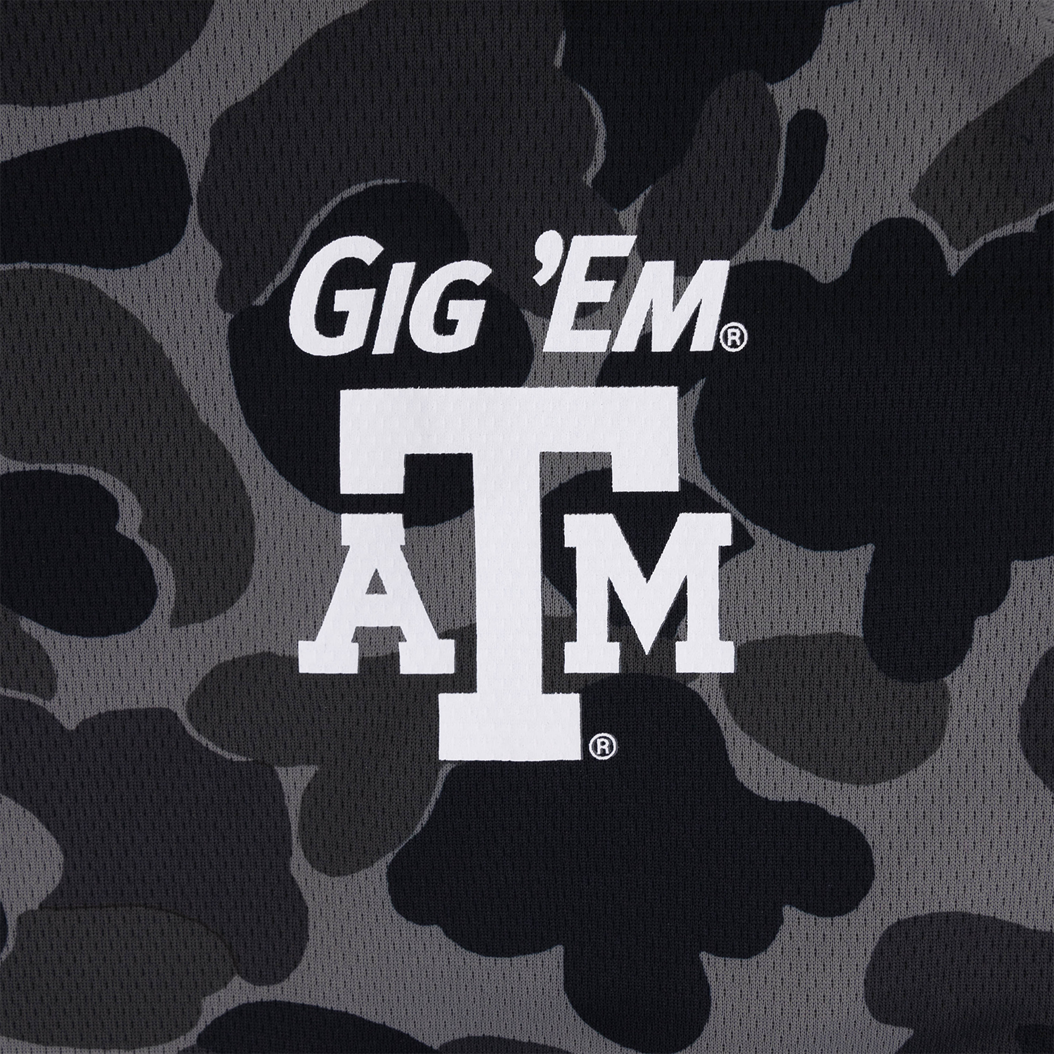 Texas A&M Columbia Camo Performance Hoodie - Black