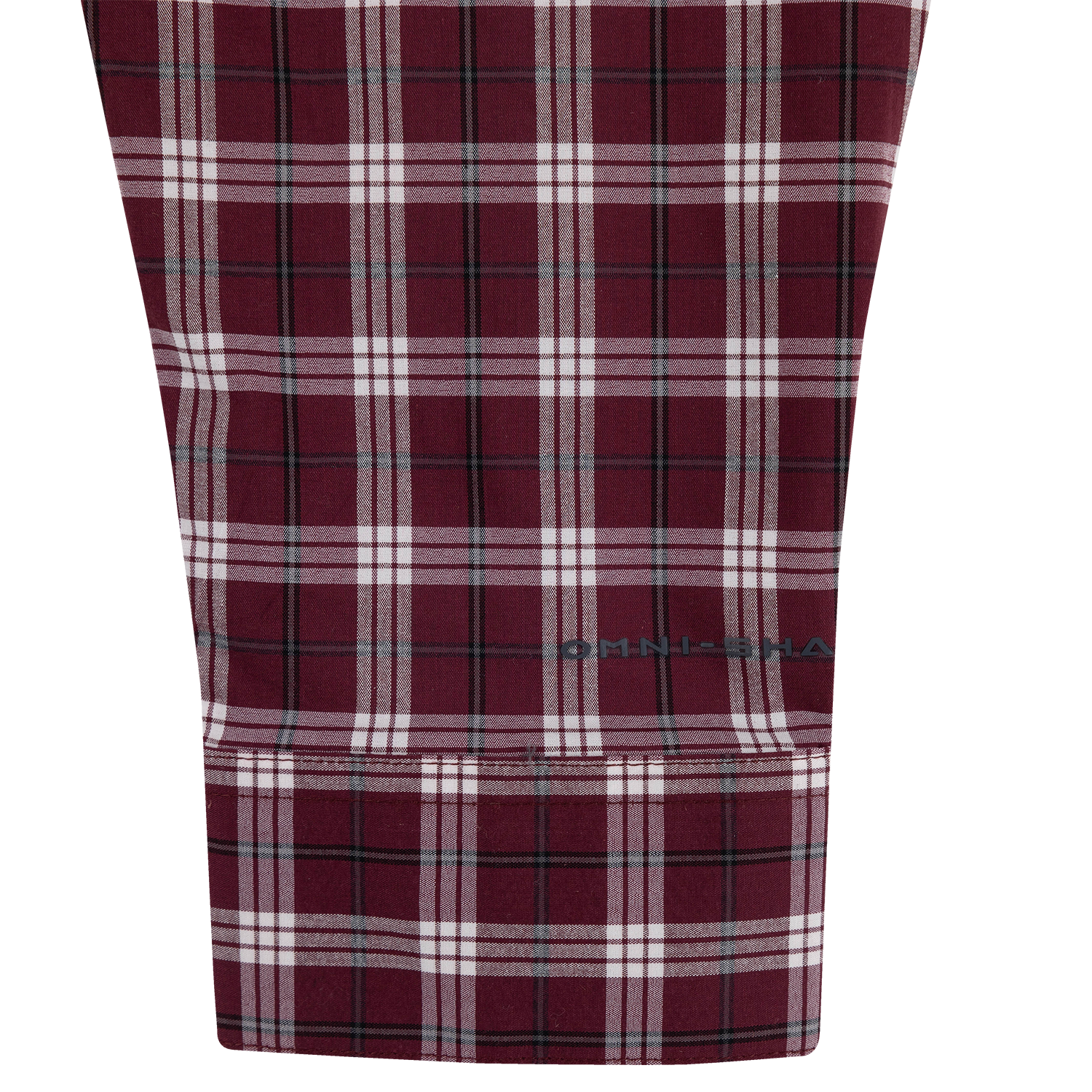 Texas A&M Columbia Plaid Button Up Long Sleeve - Maroon