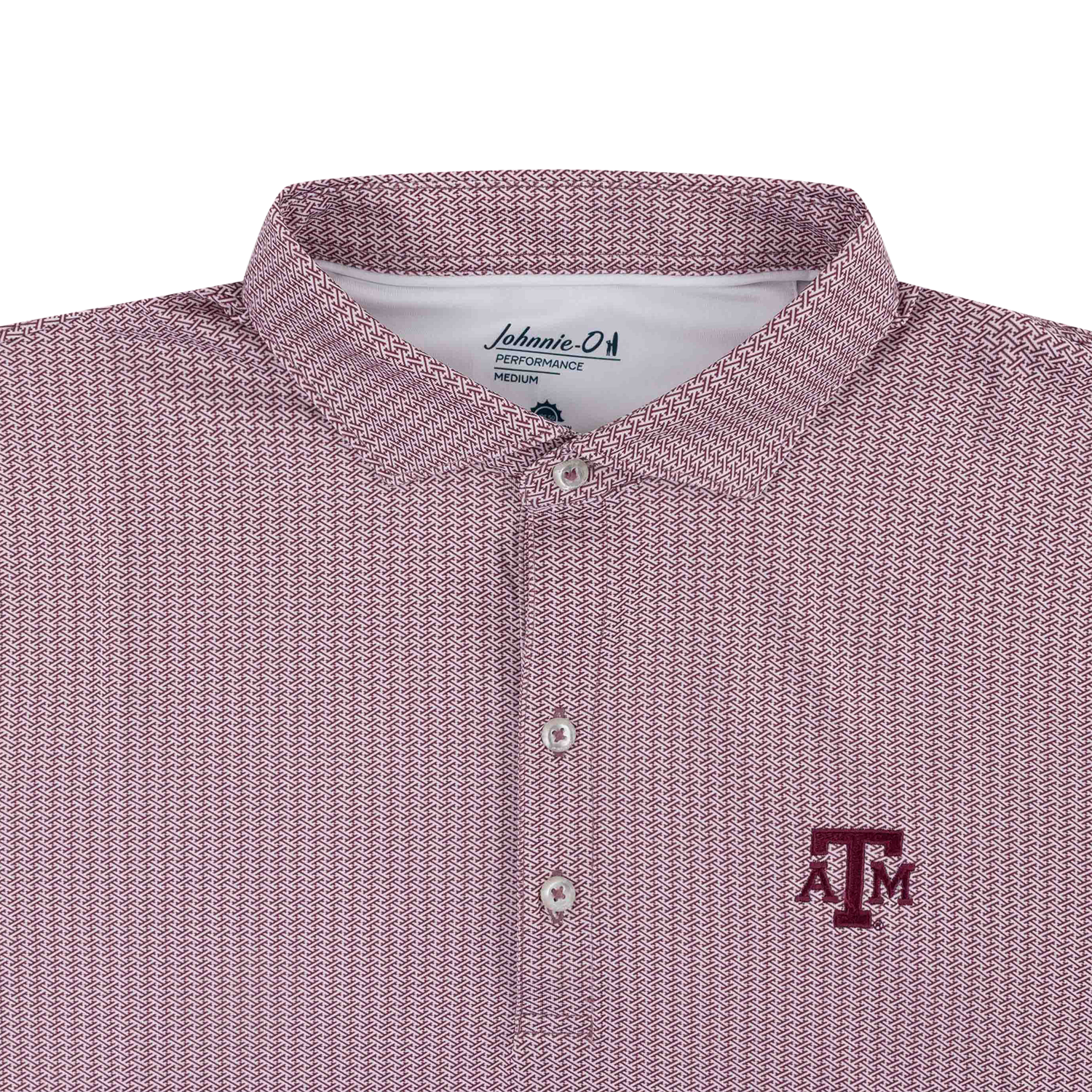 Texas A&M Johnnie-O Crosslink Polo - Maroon
