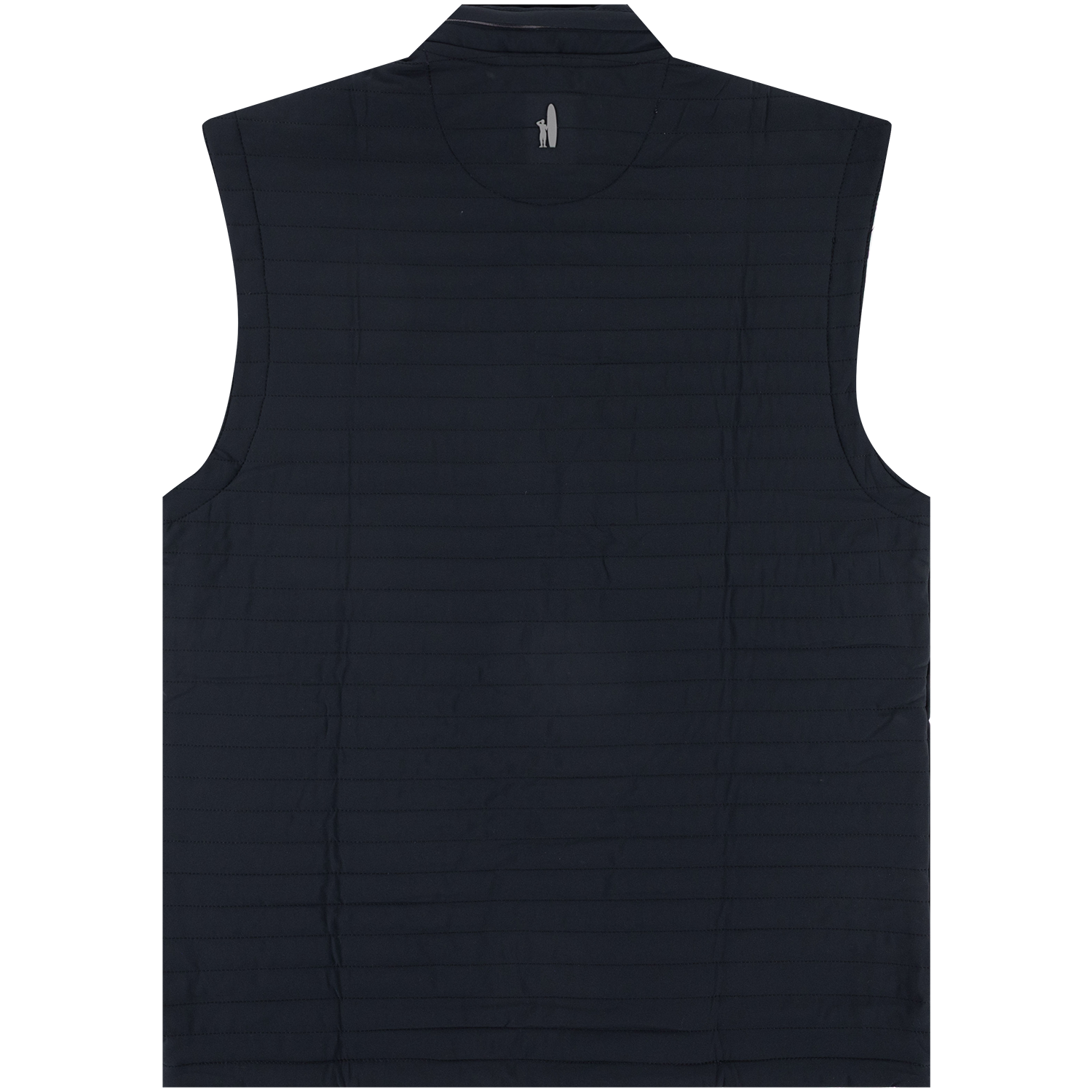 Texas A&M Johnnie-O Crosswind Full Zip Quilted Vest - Black