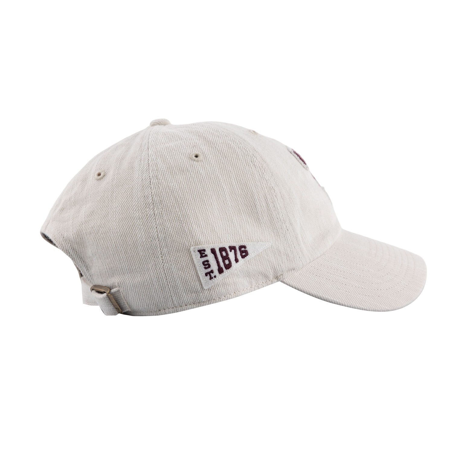 Texas A&M '47 Brand Block T Distressed Cap - Beige