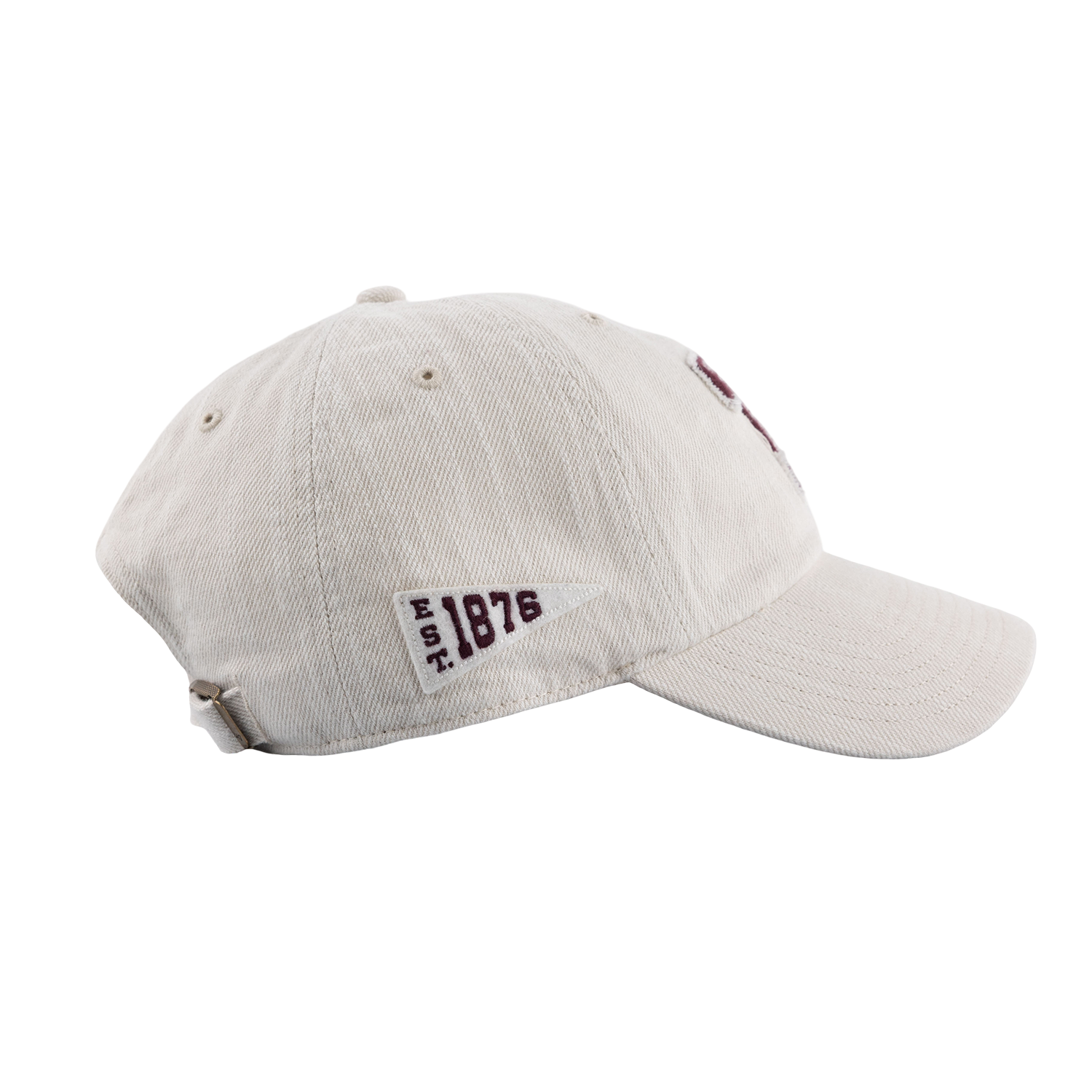 Texas A&M '47 Brand Block T Distressed Cap - Beige