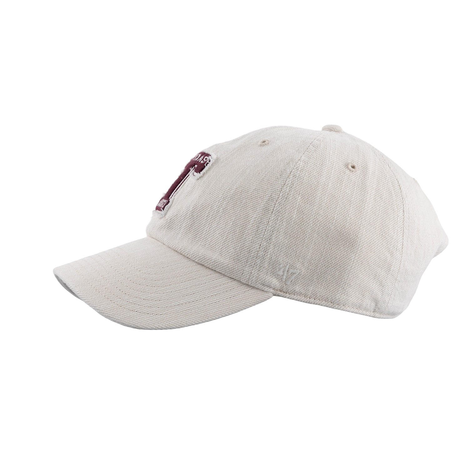 Texas A&M '47 Brand Block T Distressed Cap - Beige