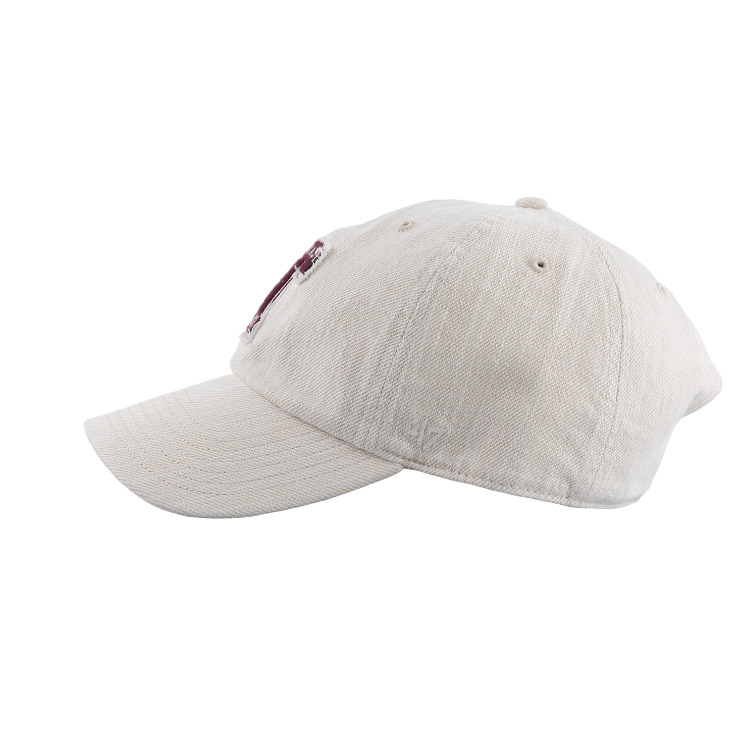 Texas A&M '47 Brand Block T Distressed Cap - Beige