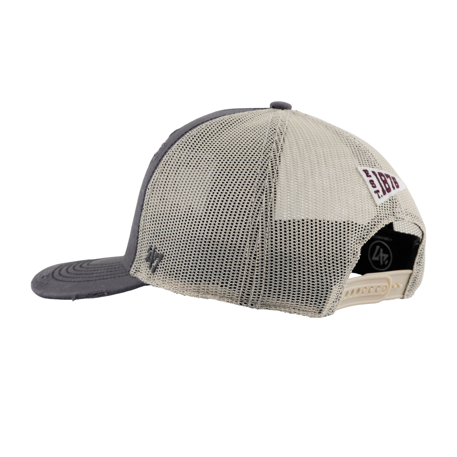 Texas A&M Aggies 47 Brand Distressed Trucker - Gray