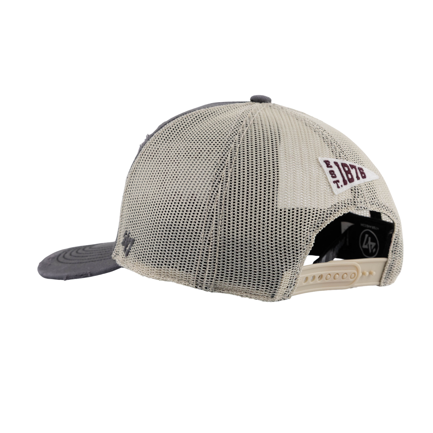 Texas A&M Aggies 47 Brand Distressed Trucker - Gray