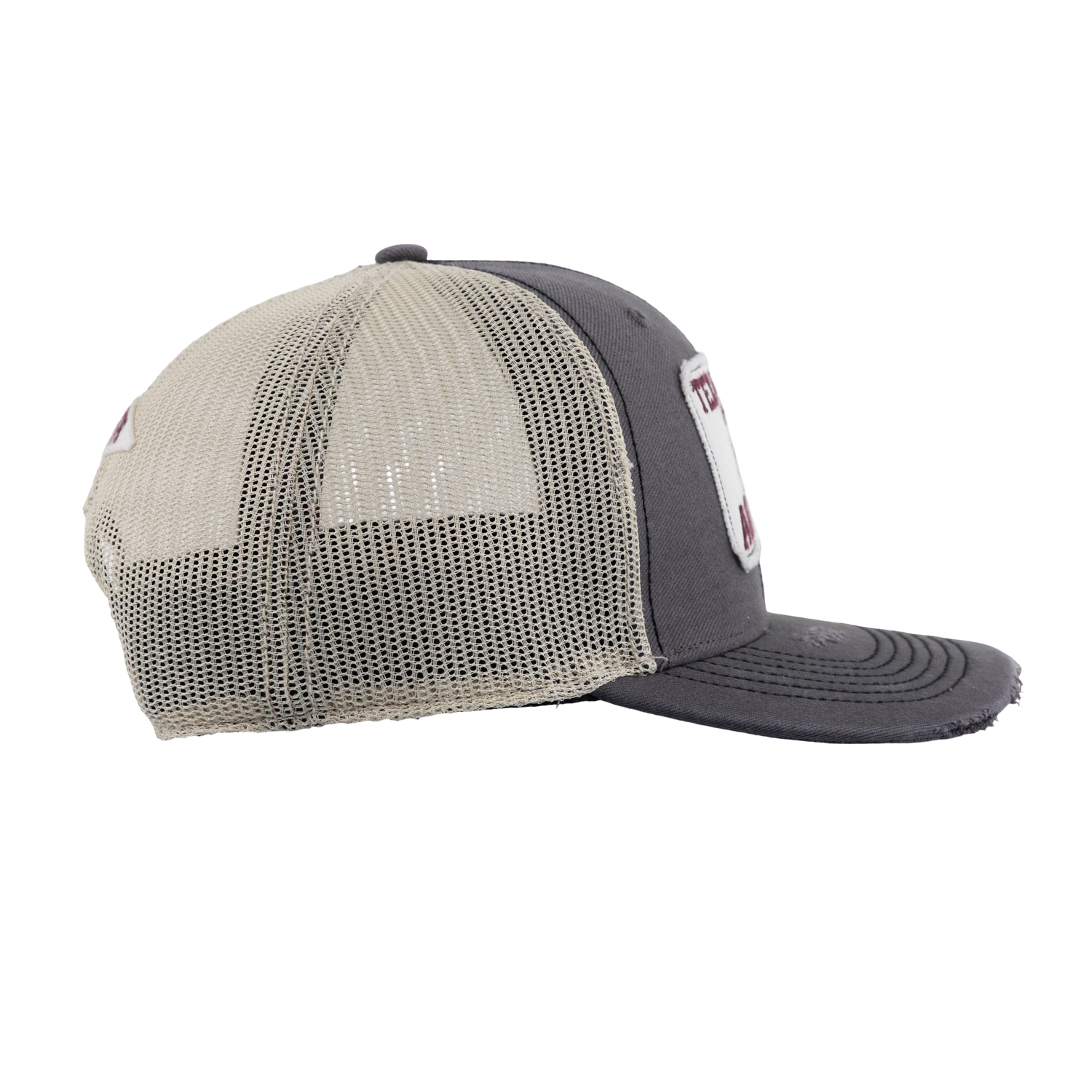 Texas A&M Aggies 47 Brand Distressed Trucker - Gray