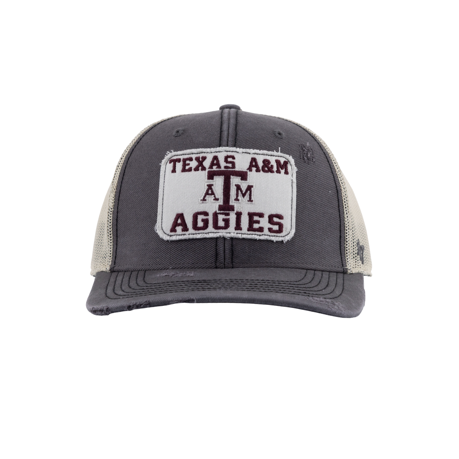 Texas A&M Aggies 47 Brand Distressed Trucker - Gray