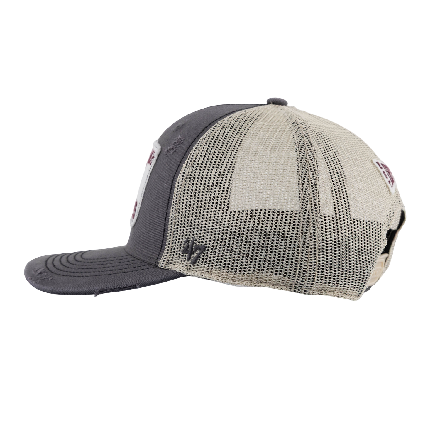 Texas A&M Aggies 47 Brand Distressed Trucker - Gray