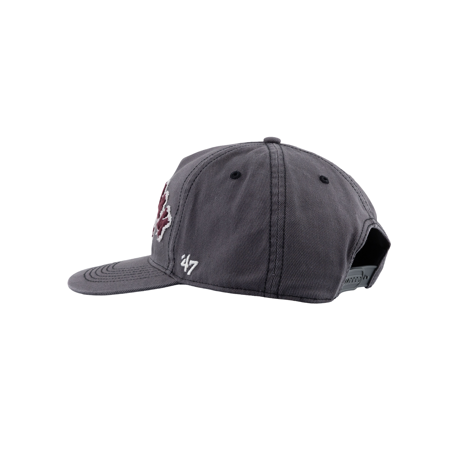 Texas A&M '47 Brand 6 Panel Snapback Hitch Hat - Gray