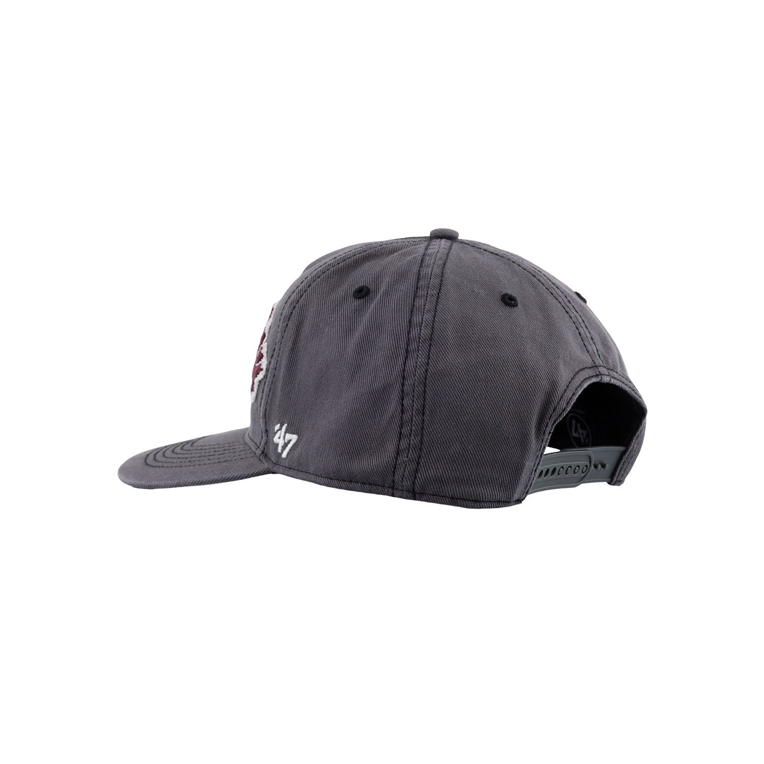 Texas A&M '47 Brand 6 Panel Snapback Hitch Hat - Gray