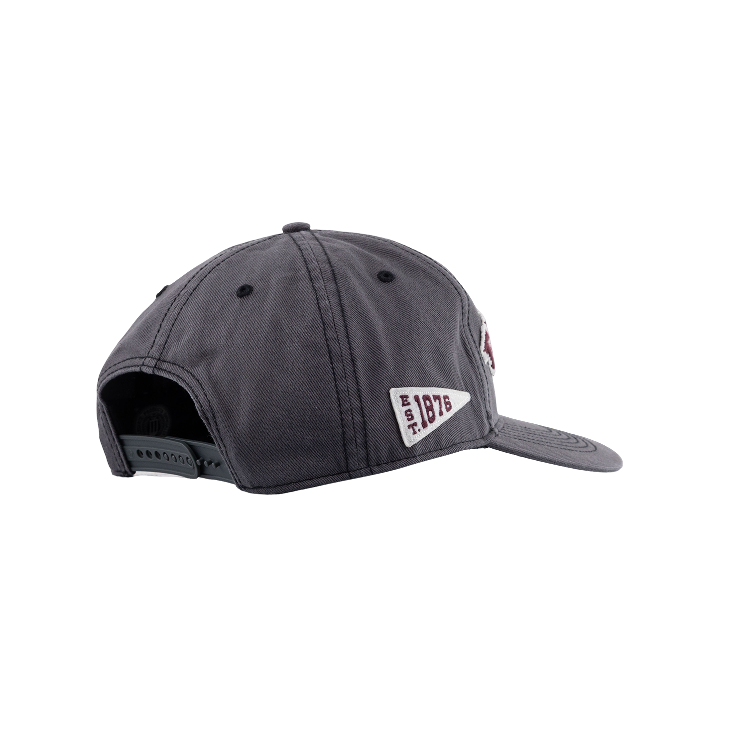 Texas A&M '47 Brand 6 Panel Snapback Hitch Hat - Gray