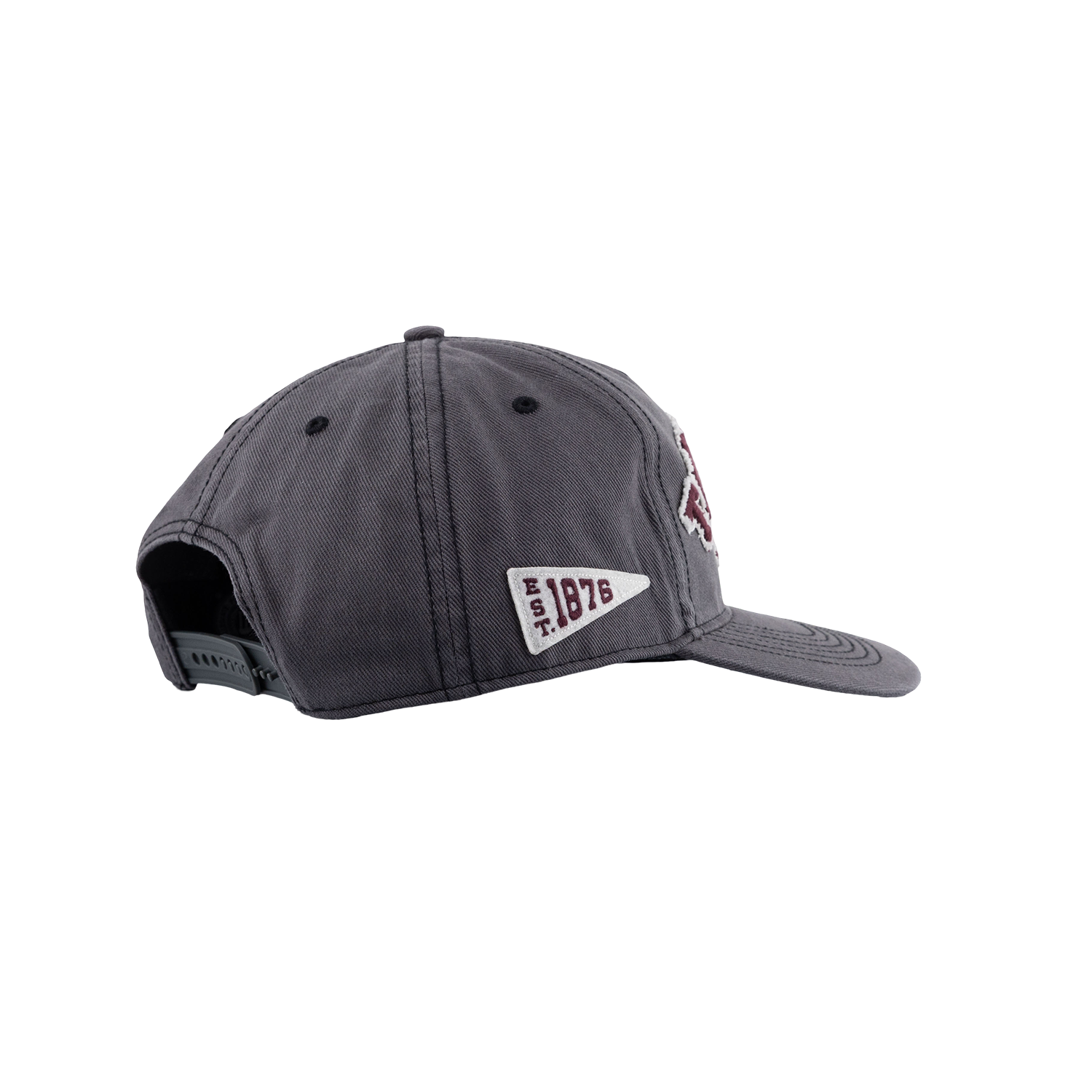 Texas A&M '47 Brand 6 Panel Snapback Hitch Hat - Gray
