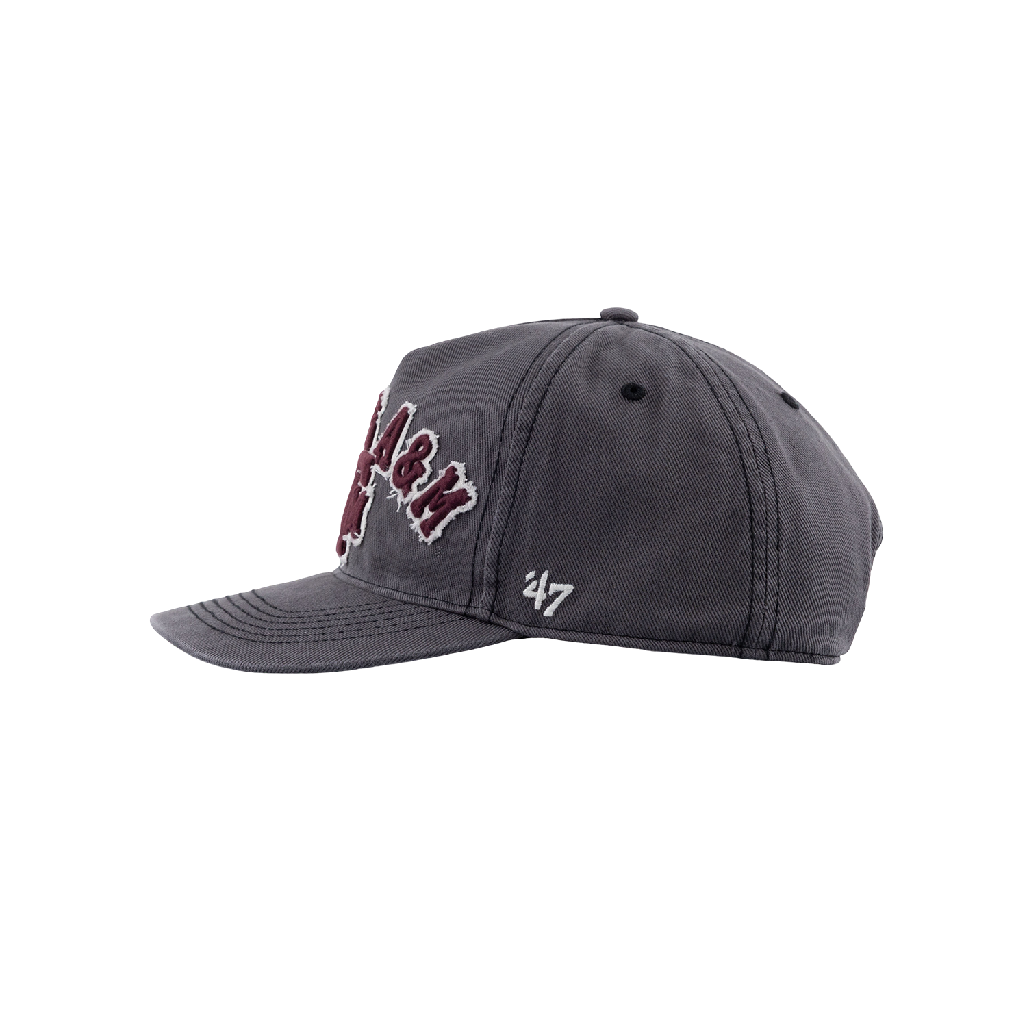 Texas A&M '47 Brand 6 Panel Snapback Hitch Hat - Gray
