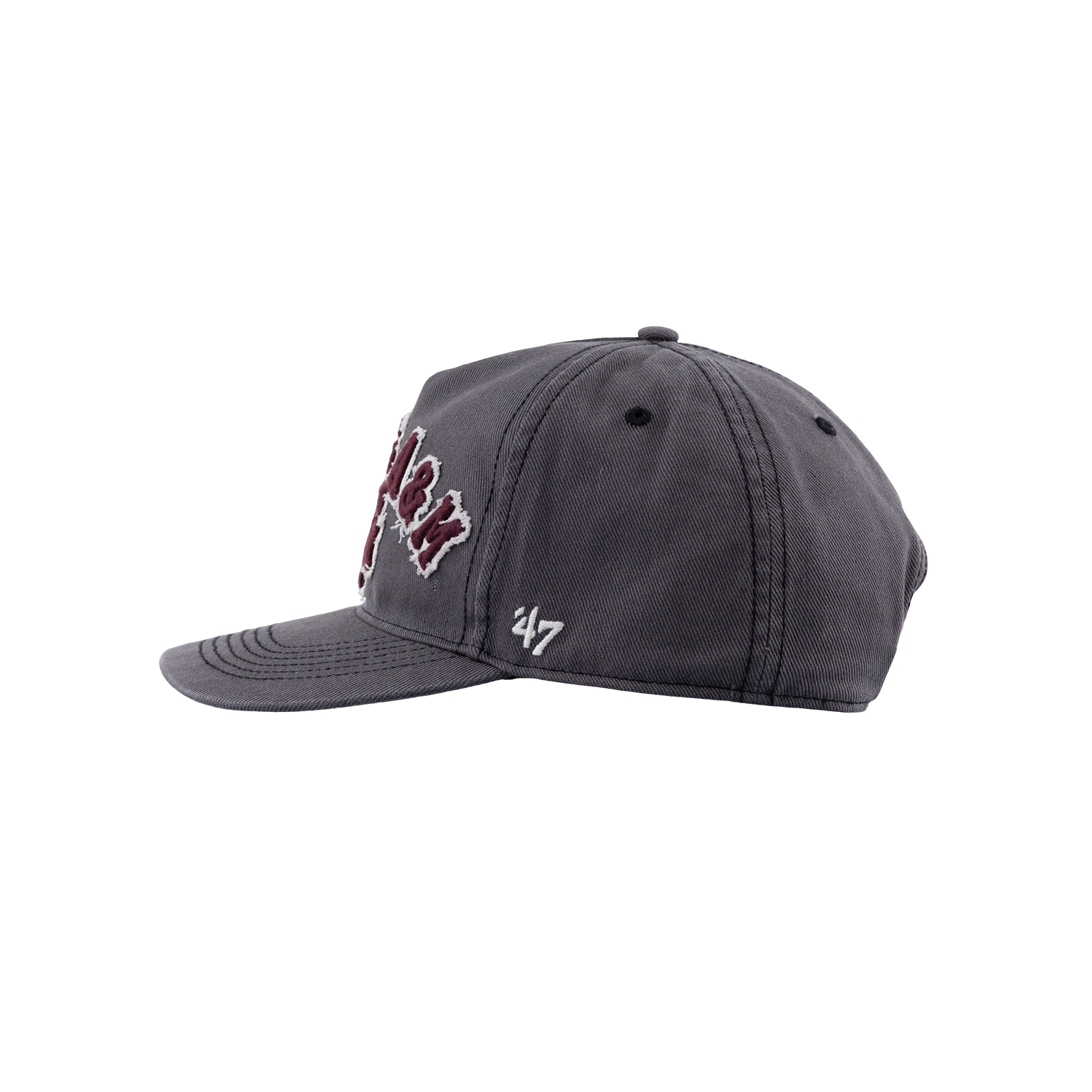 Texas A&M '47 Brand 6 Panel Snapback Hitch Hat - Gray