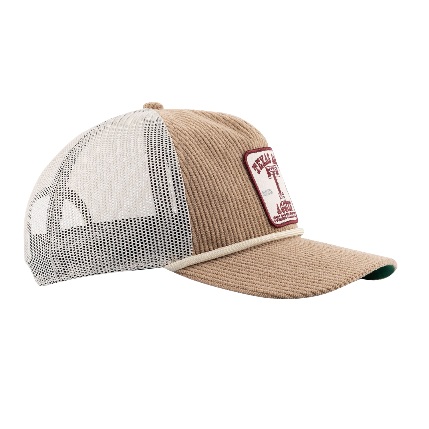 Texas A&M '47 Brand Corduroy Rope Hat - Beige