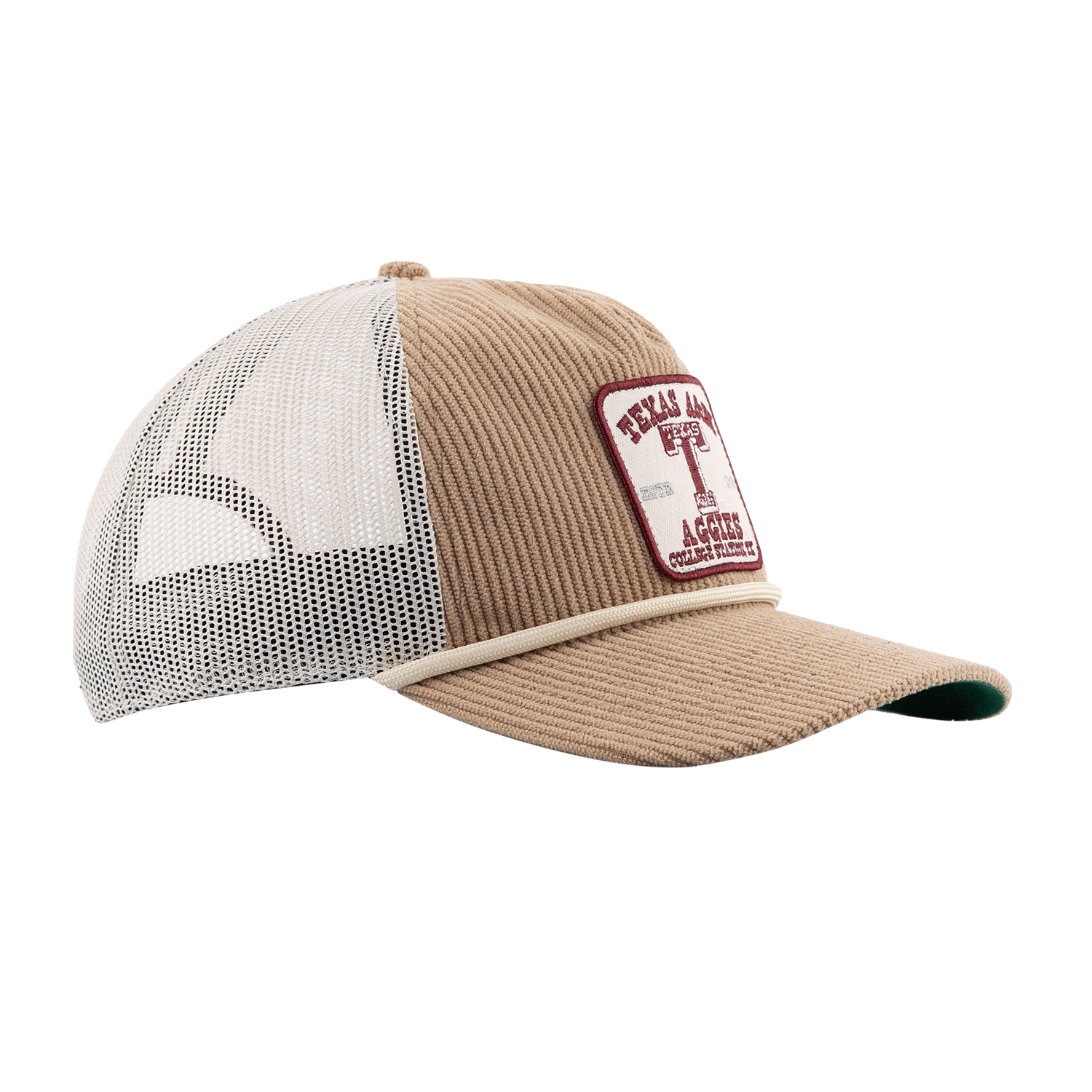 Texas A&M '47 Brand Corduroy Rope Hat - Beige