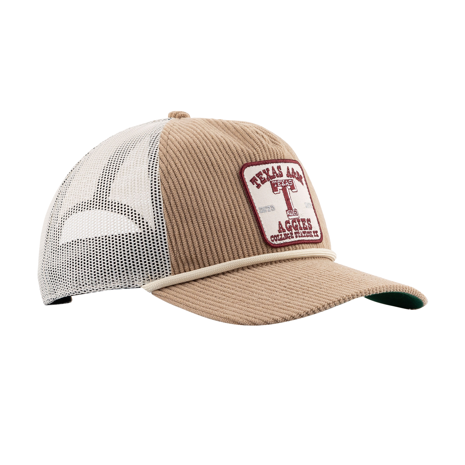 Texas A&M '47 Brand Corduroy Rope Hat - Beige