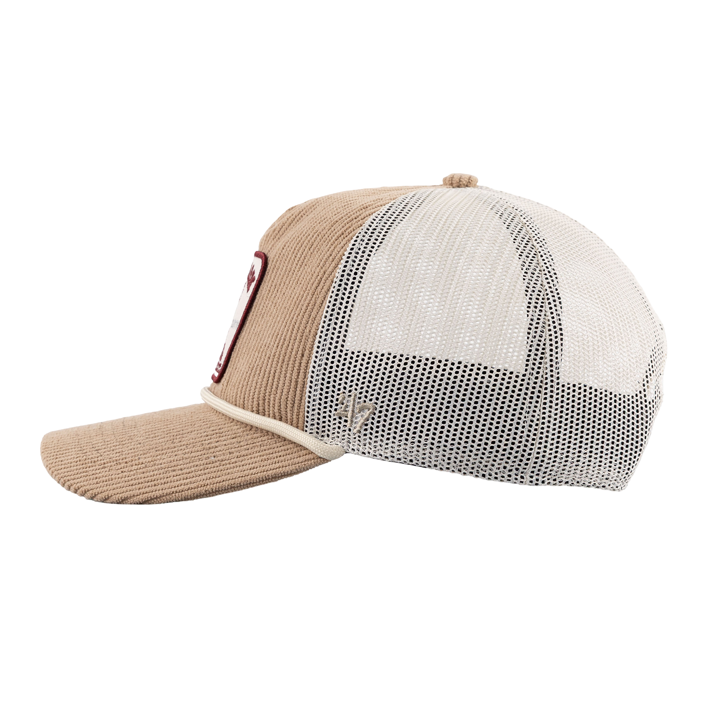 Texas A&M '47 Brand Corduroy Rope Hat - Beige