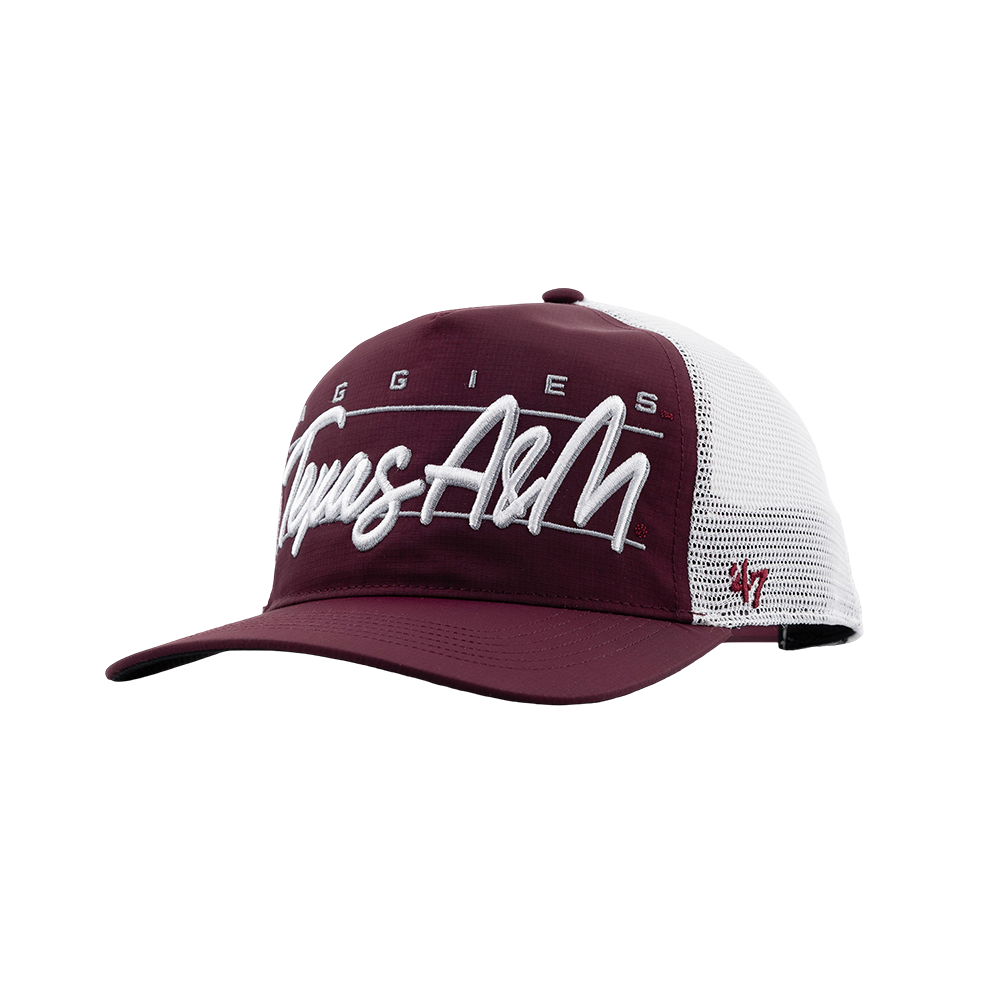 Texas A&M '47 Brand Hitch Mesh Hat - Maroon