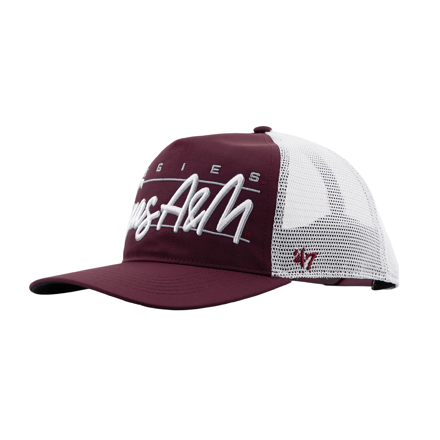 Texas A&M '47 Brand Hitch Mesh Hat - Maroon